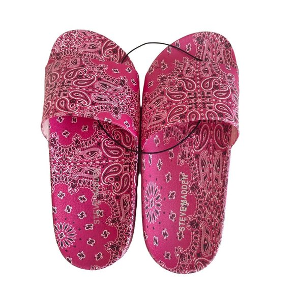 Steve Madden Sofi Pink Slides, SOFI04S1, Size 6 NWOB - Picture 2 of 4